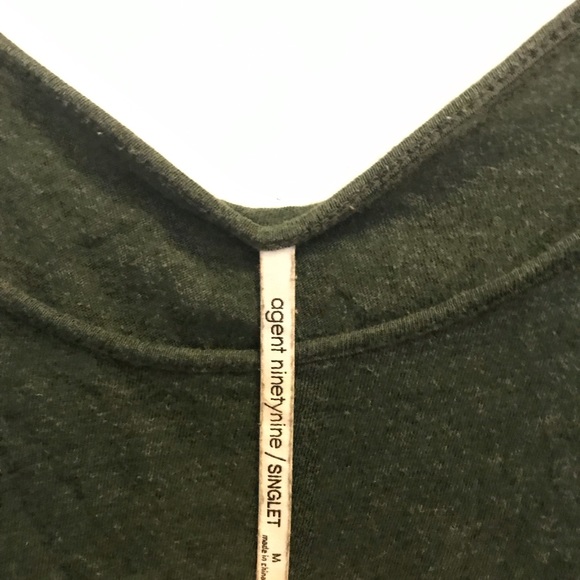 Agent Ninetynine Bottle Green Tank - Picture 2 of 8
